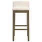 Armen Living Annikah Bar Height Stool in Putty Brown, , large