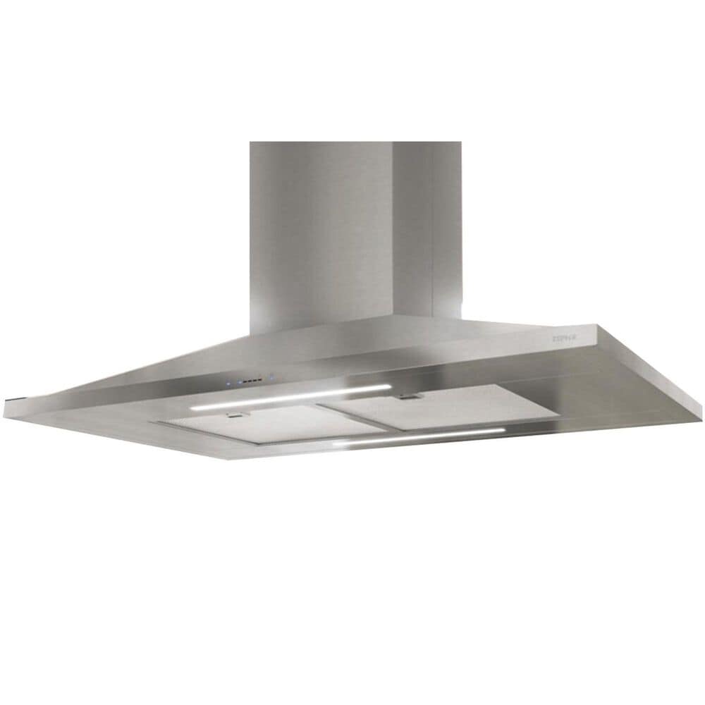 Zephyr Anzio 42" Island Hood in Stainless Steel, , large