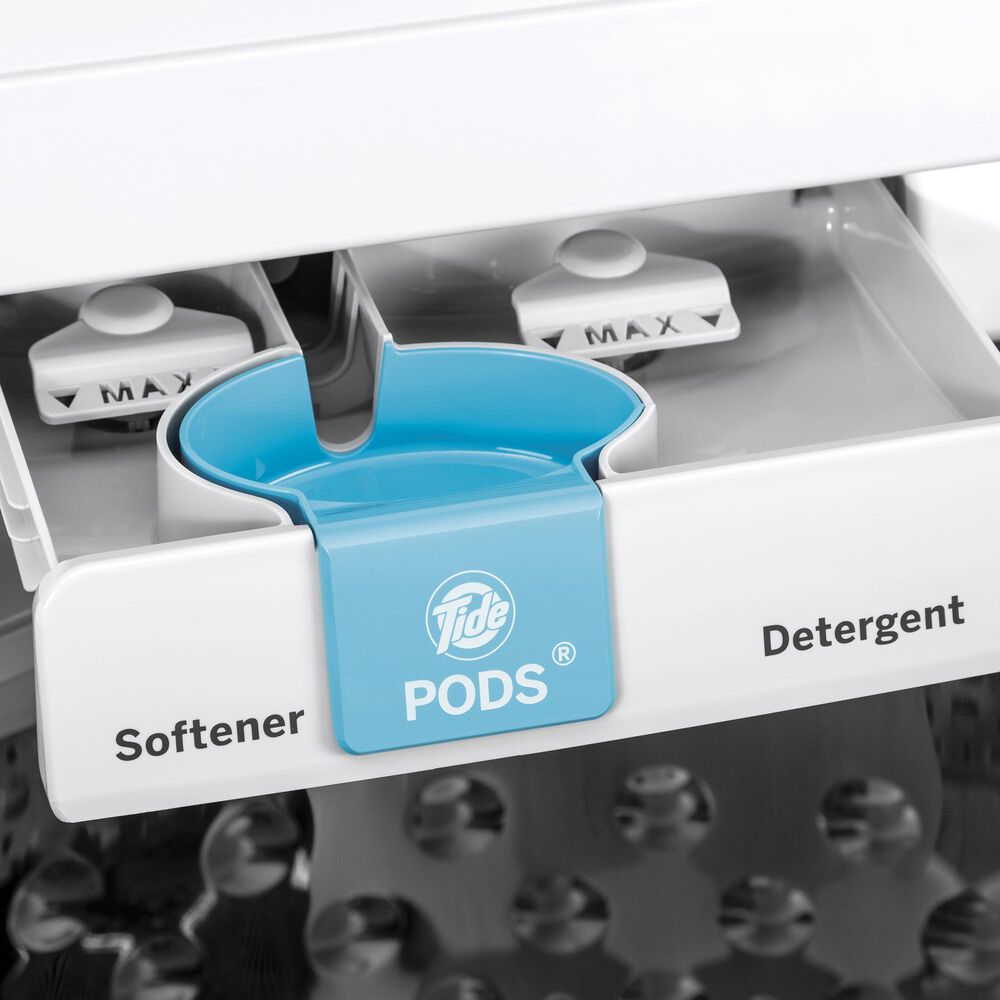 Ge Appliances 4 8 Cu Ft Top Load Washer With Tide Pods Dispense In White Nebraska Furniture Mart