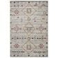 Safavieh Adirondack ADR208F 5"1" x 7"6" Light Grey and Red Area Rug, , large
