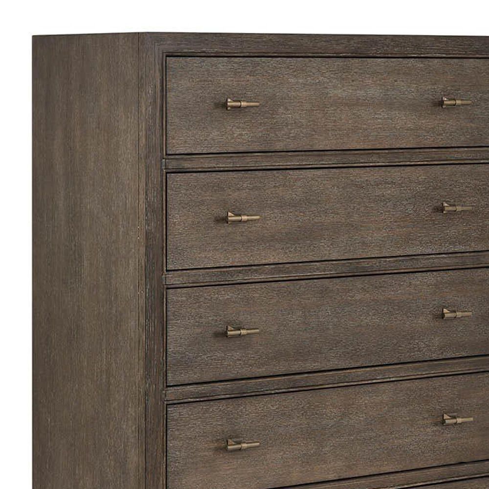 Furniture Worldwide Montclair 5-Drawer Chest in Cocoa, , large