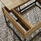 Signature Design by Ashley Gerdanet Lift Top Coffee Table in Natural, , large