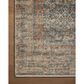 Loloi Heritage 4" x 6" Blue and Rust Area Rug, , large