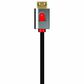 Helios 2-Piece 7 Outlet Surge Protector and Silver Series 6" HDMI Cable in Black, , large