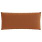 Ann Gish Duchess Velvet 22" x 10" Lumbar Throw Pillow in Spice, , large