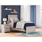 Ashley Broachmyn Twin Panel Bed in Gray, , large