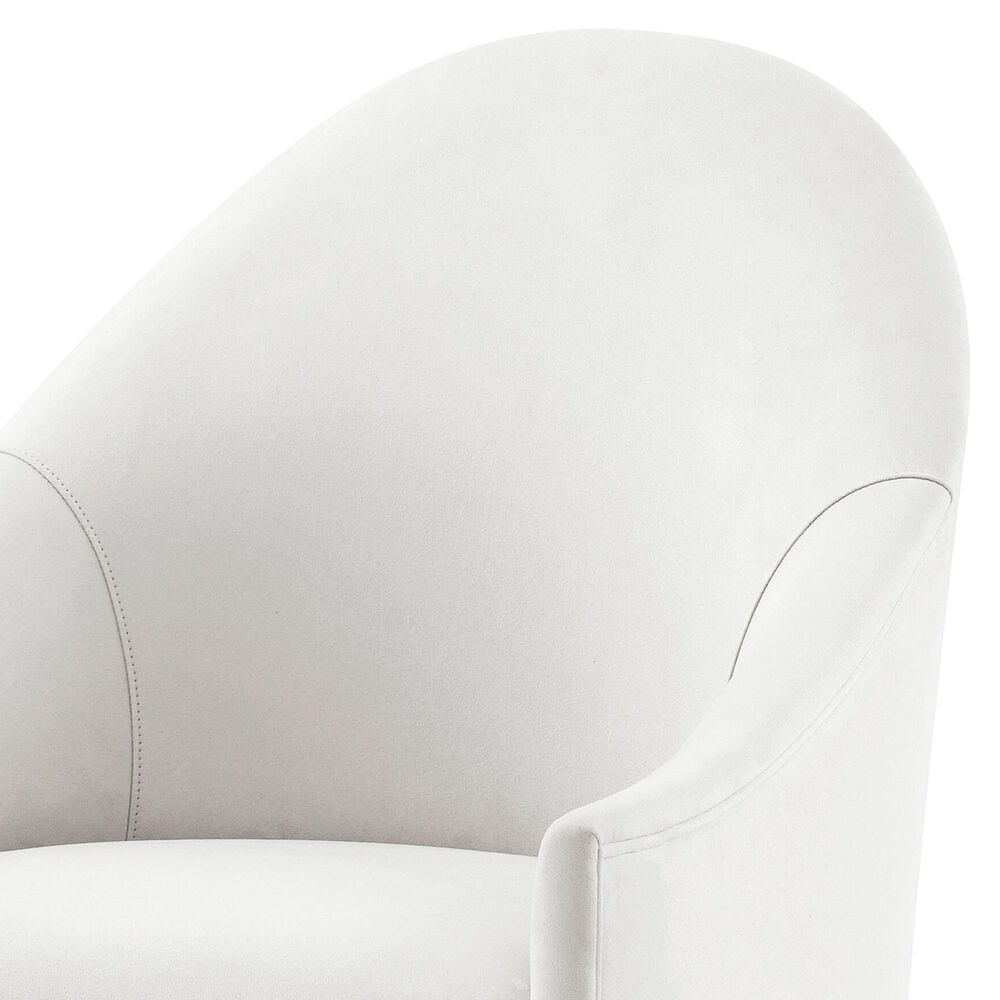 Theodore Alexander Kesden Upholstered Arm Chair in Light Neutral, , large