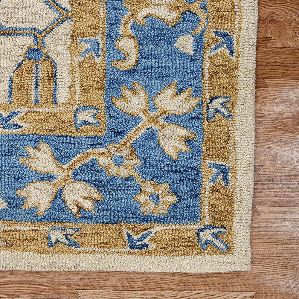 Amer Rugs Romania 8&#39; x 10&#39; Royal Blue Area Rug, , large