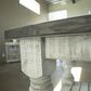Fallridge Stone End Table in Off White and Gray, , large