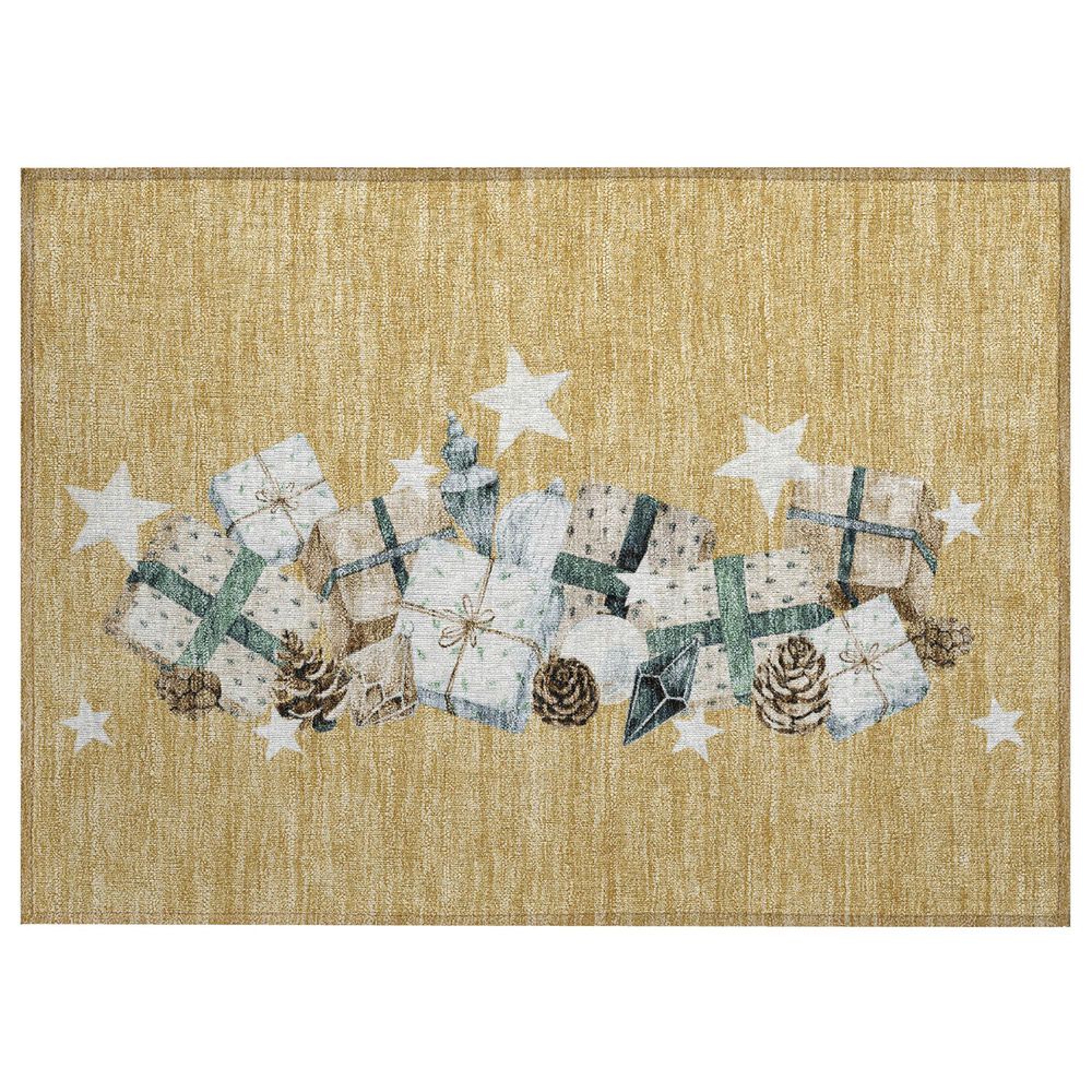 Dalyn Rug Company Wonderland WN33 1"8" x 2"6" Gold Indoor/Outdoor Area Rug, , large