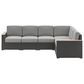 Homestyles Boca Raton Patio Sectional in Brown, , large