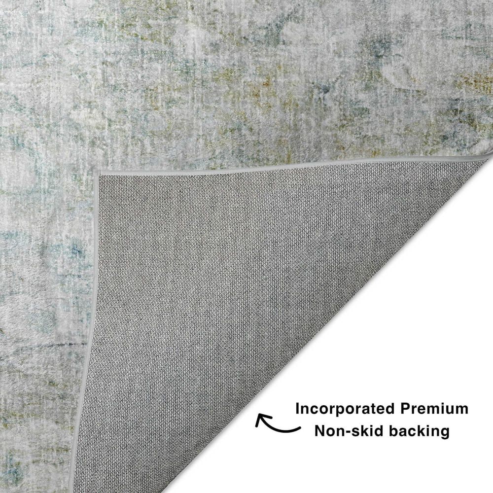Dalyn Rug Company Boca BO3 Seafoam 3&#39; x 5&#39; Area Rug, , large