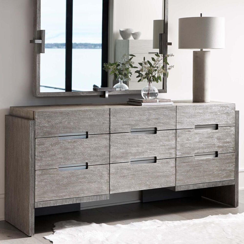 Bernhardt Foundations Dresser in Light Shale and Dark Shale, , large
