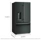 KitchenAid 23.1 Cu. Ft. Counter-Depth French Door Refrigerator in Juniper, , large