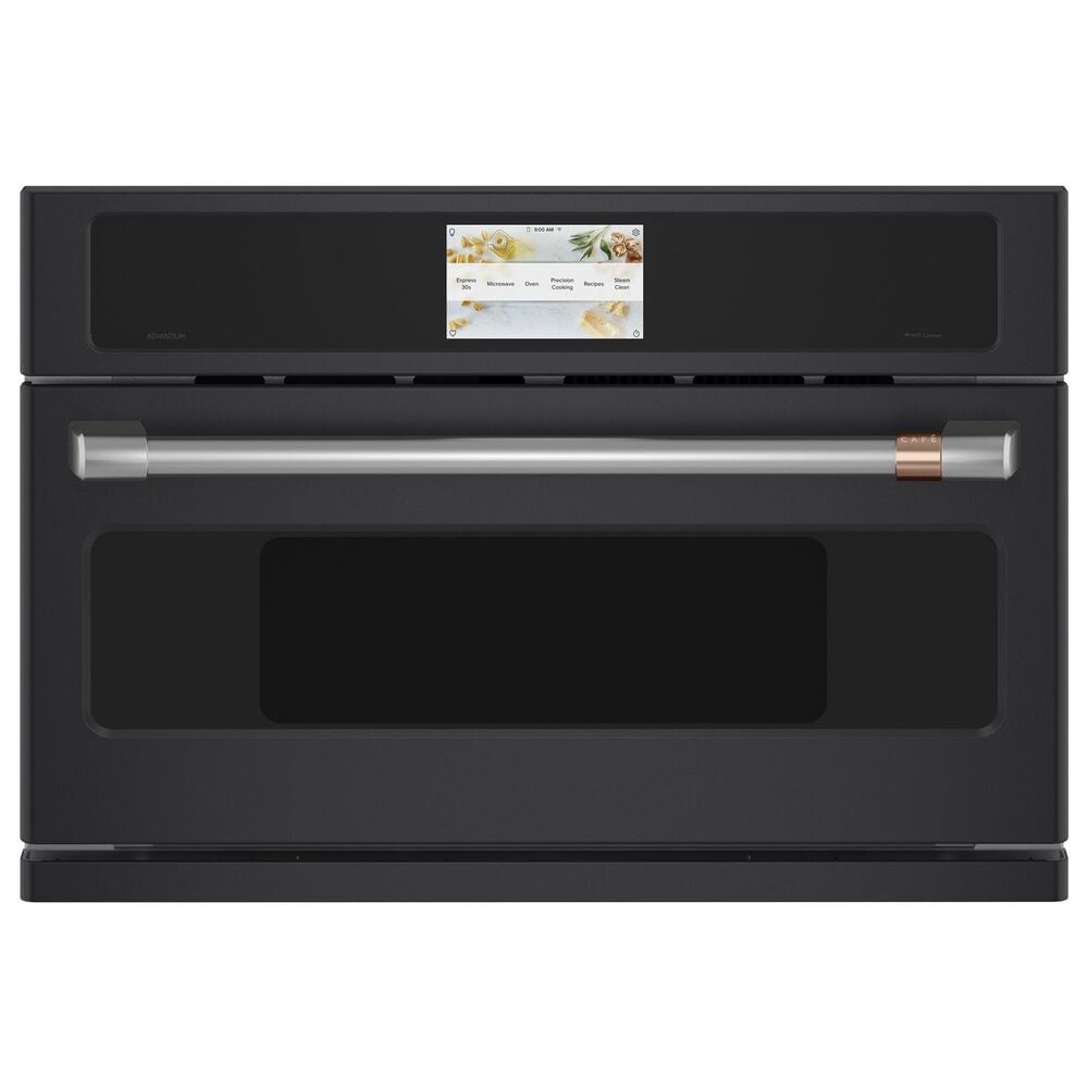 Cafe 1.7 Cu. Ft. 30" Built-In Smart Microwave Oven with 120V Advantium Technology in Matte Black, , large