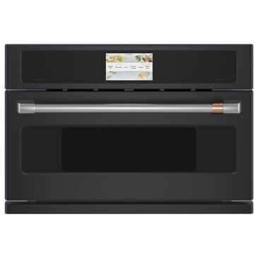 Cafe 1.7 Cu. Ft. 30" Built-In Smart Microwave Oven with 120V Advantium Technology in Matte Black, , large