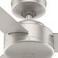 Hunter Presto 44" Ceiling Fan in Matte Nickel, , large