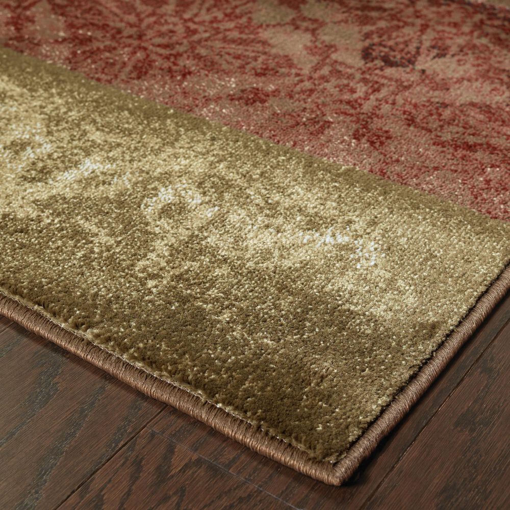 Oriental Weavers Hudson 40A 1&#39;10&quot; x 7&#39;6&quot; Multi-Color Runner, , large