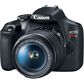 Canon EOS Rebel T7 DSLR Camera with 18-55mm Lens in Black, , large