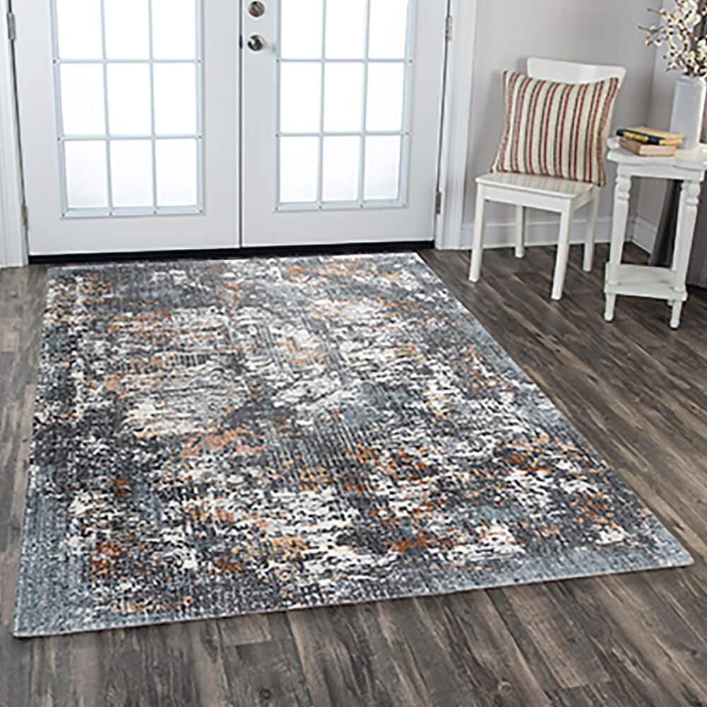 RIZZY Logan LOG735 8&#39; x 10&#39; Blue Area Rug, , large