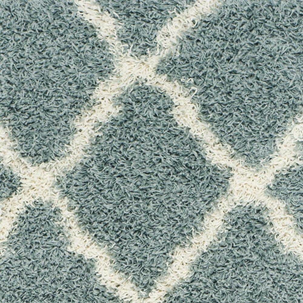 Safavieh Dallas Shag SGD257C-28 2&#39;3&quot; x 8&#39; Seafoam/Ivory Runner, , large