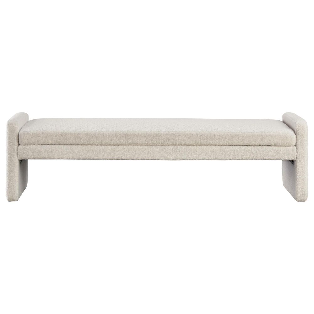 Ashley Lembertson Accent Bench in Ecru, , large