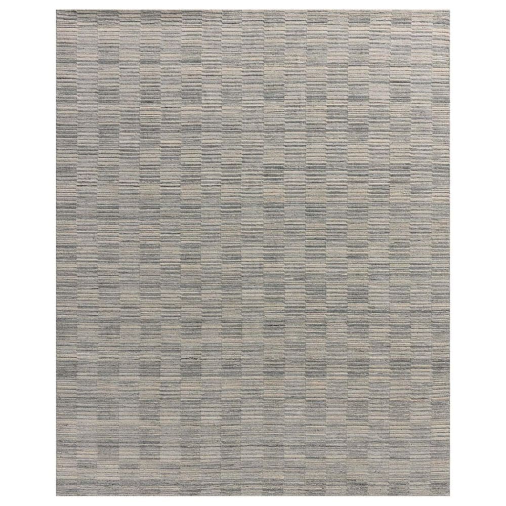 Amber Lewis x Loloi Marlowe 5"6" x 8"6" Sky and Natural Area Rug, , large