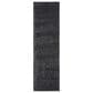 Safavieh August Shag AUG900H 2"3" x 6" Charcoal Runner, , large