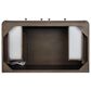 James Martin Vanities Gracyn 36" Single Bathroom Vanity in Sable with 3 cm Victorian Silver Quartz Top and Rectangular Sink, , large