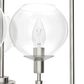 Hunter Xidane 3-Light Foyer Lantern in Brushed Nickel, , large