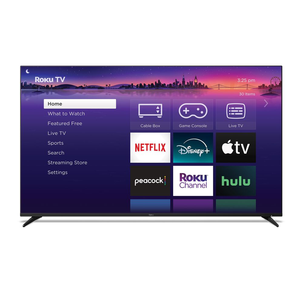 Roku 55&quot; Class Pro Series Mini-LED QLED 4K in Black - Smart TV, , large