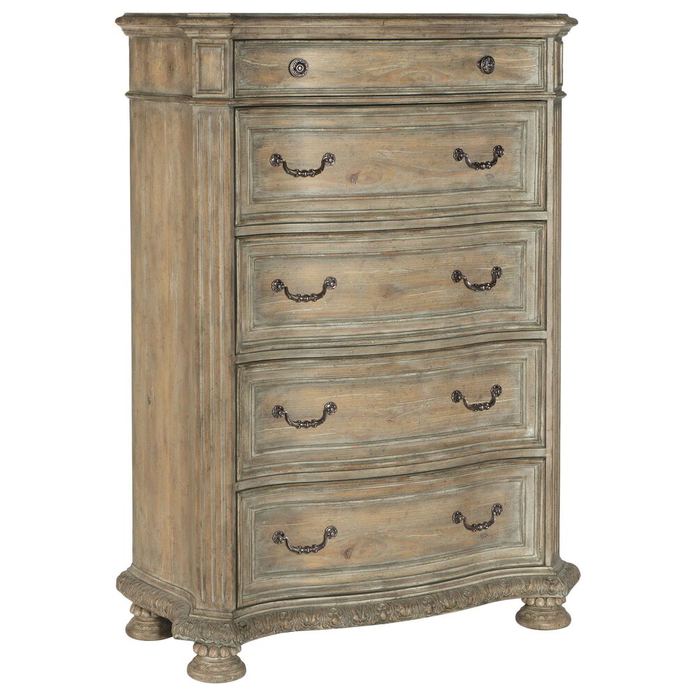 Hooker Furniture Castella 5 Drawer Chest in Antique Slate, , large