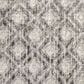 Feizy Kano 6"7" x 9"6" Gray and Charcoal Area Rug, , large