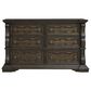 Millenium Maylee Dresser and Mirror in Dark Brown, , large
