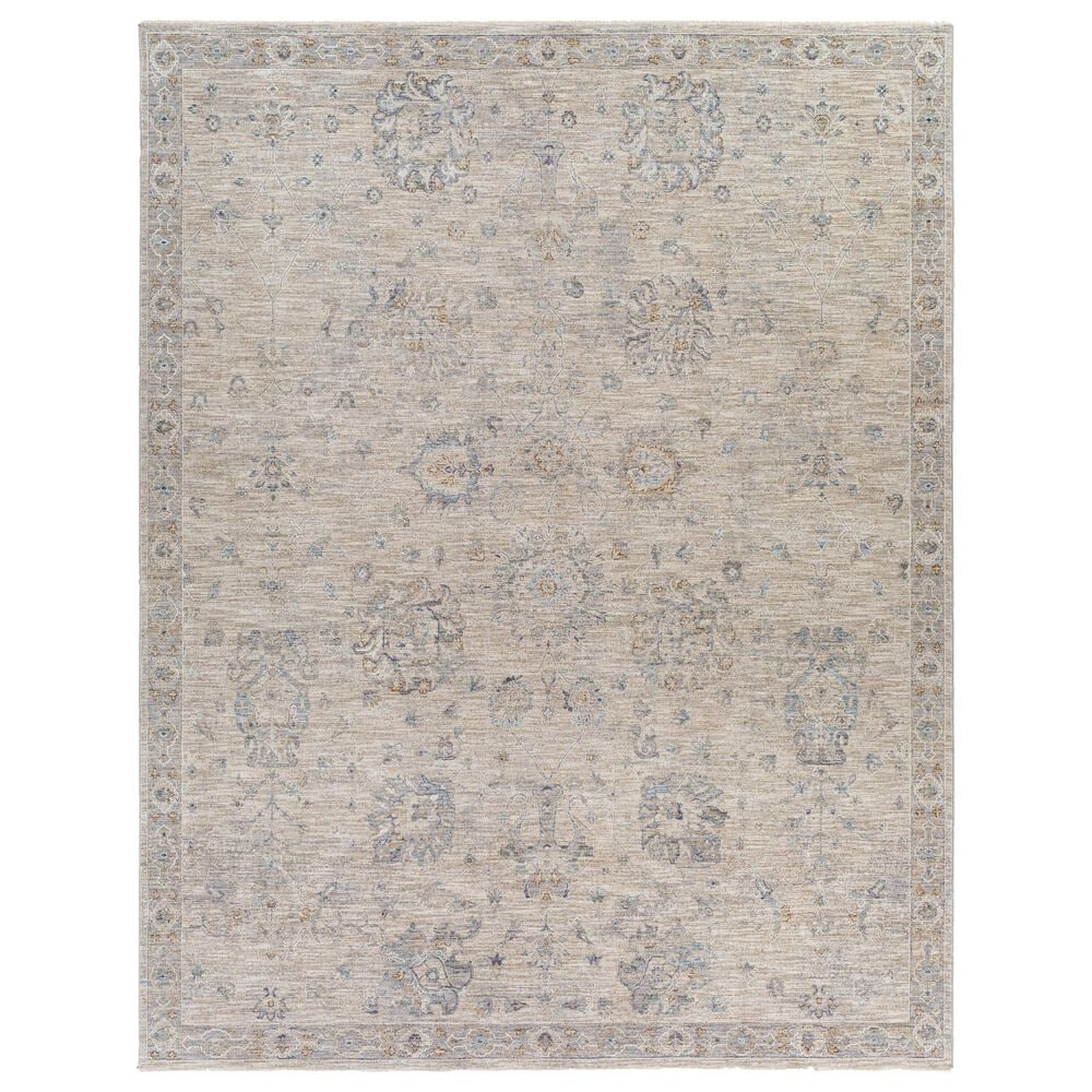 Surya Avant Garde 7"10" x 10"3" Gray, Beige and Denim Area Rug, , large