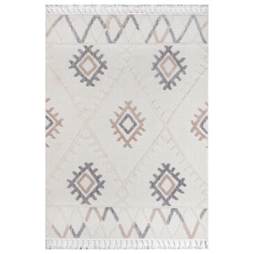 Momeni Odessa 5"3" x 7"6" Ivory Area Rug, , large