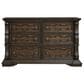 Millenium Maylee 4-Piece King Bedroom Set in Dark Brown, , large