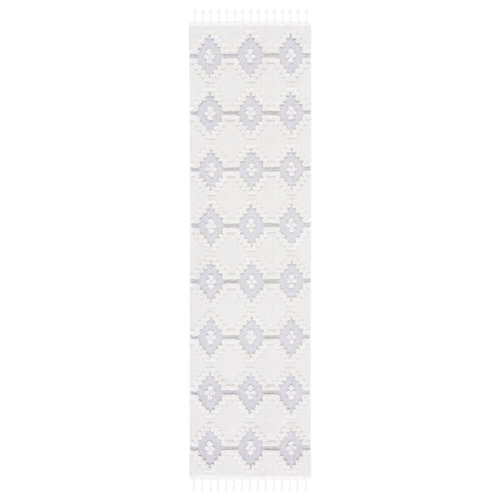 Safavieh Marrakesh MRK532 2"2" x 6" Ivory and Grey Runner, , large