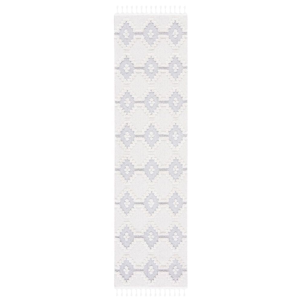 Safavieh Marrakesh MRK532 2"2" x 6" Ivory and Grey Runner, , large