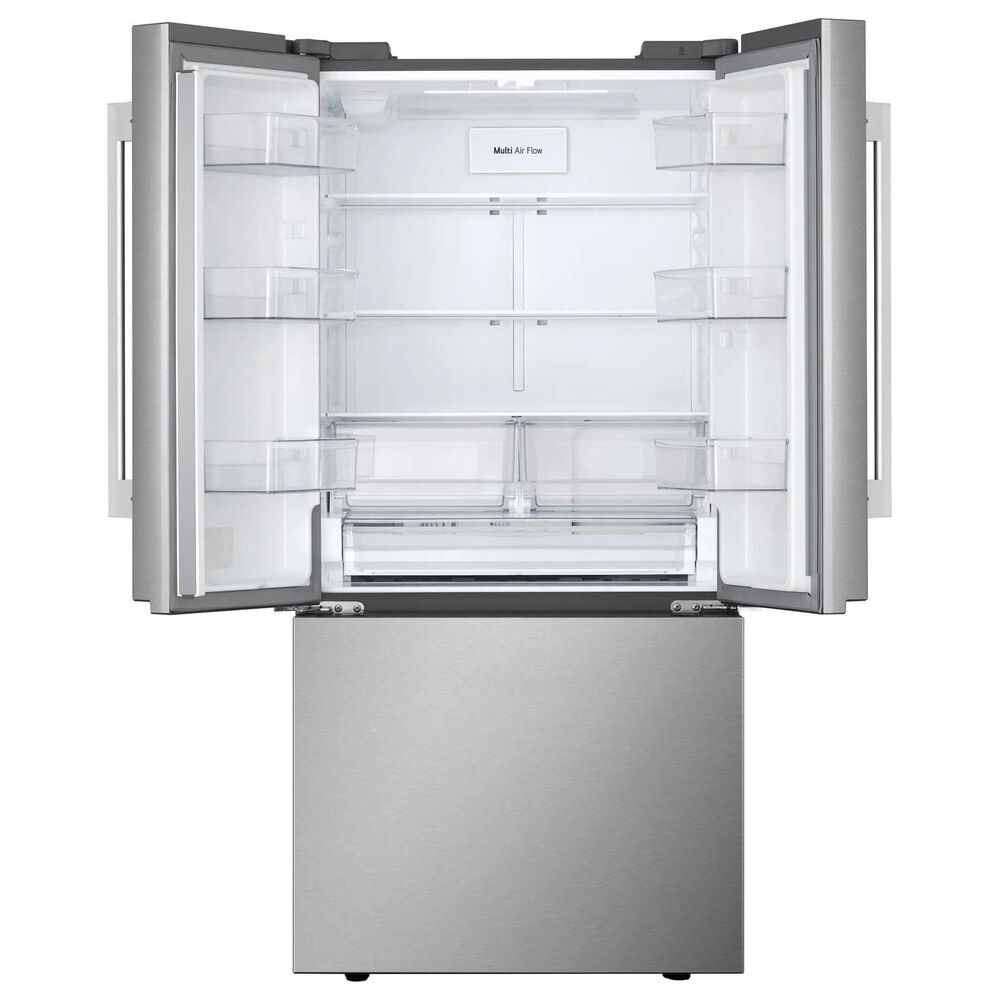 LG 25.1 Cu. Ft. 3-Door French Door Refrigerator in Stainless Steel, , large