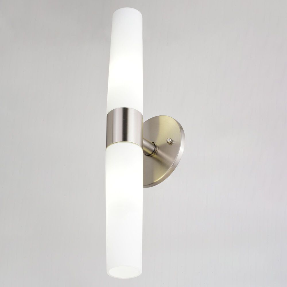 Vaxcel Elliot 2-Light Bathroom Vanity in Satin Nickel, , large
