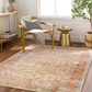 Surya Aspendos 12" x 15" Dusty Pink, Rust, Burgandy, Wheat, Taupe, Gray, Charcoal, Denim, Black and Cream Area Rug, , large