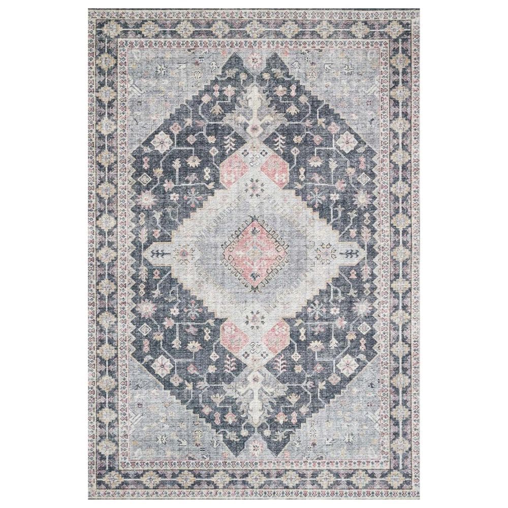 Loloi II Skye SKY-02 3"6" x 5"6" Charcoal Area Rug, , large