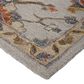 Feizy Fallon Gray and Multicolor 4" x 6" Area Rug, , large