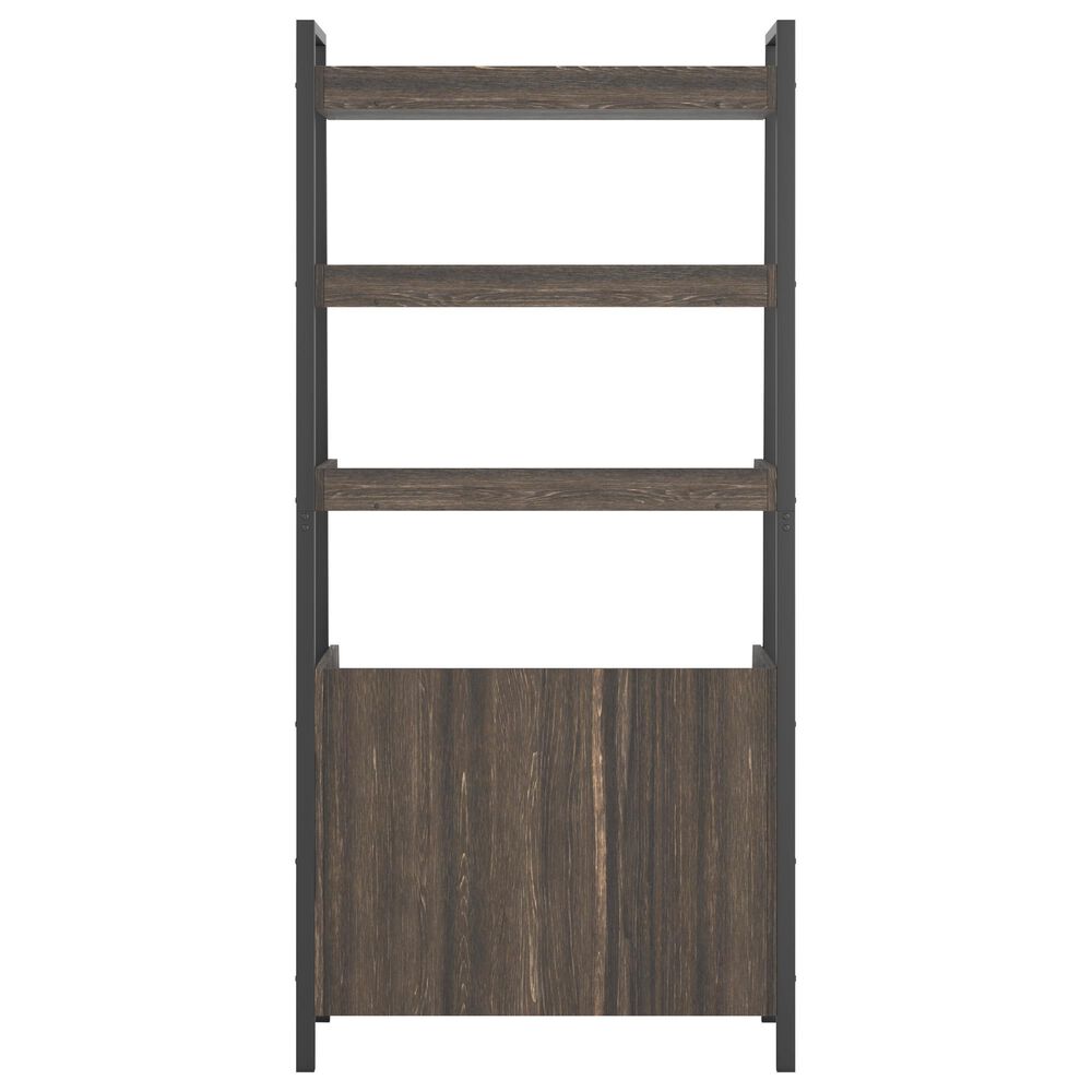 Ashley Zendex Bookcase in Dark Brown and Black, , large