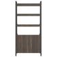 Ashley Zendex Bookcase in Dark Brown and Black, , large