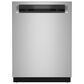 KitchenAid 24" Built-In Pocket Handle Dishwasher with FreeFlex 3rd Rack and Top Control in PrintShield Stainless Steel, , large