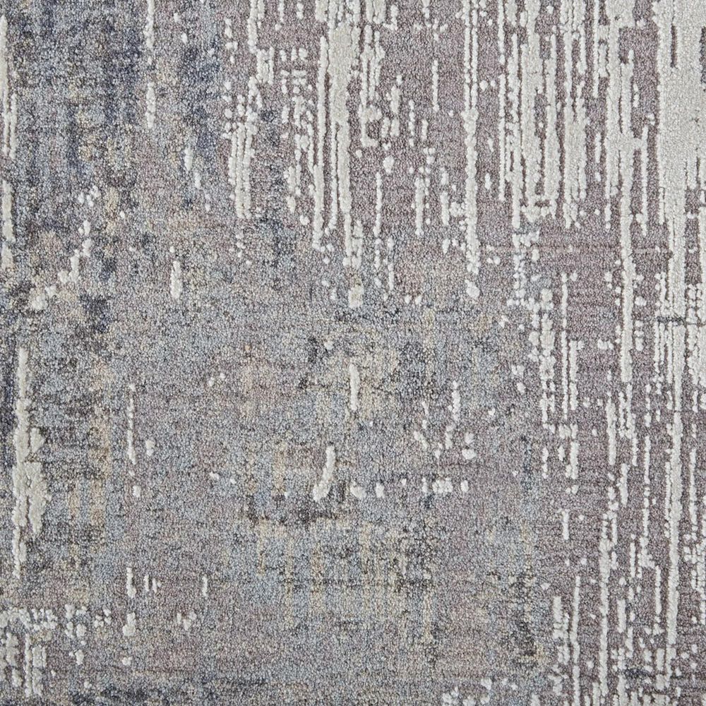 Feizy 39G1F Lennon Gray / Blue 1&#39;8&quot; x 2&#39;10&quot; Area Rug, , large