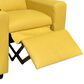 HOMLUX Marisa Kids Recliner Chair with Cupholder in Yellow, , large