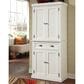 Homestyles Nantucket Pantry in Off-White, , large